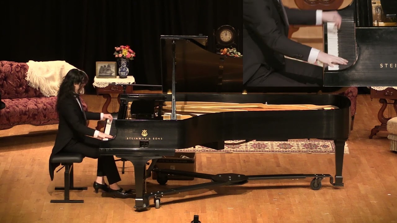 Eve Elliot, 2nd place, performing 