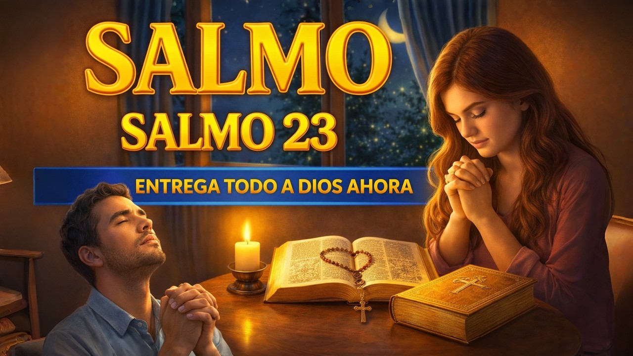 🙏✨ ORACIÓN PODEROSA PARA ENTREGAR TU VIDA A DIOS | SALMOS 23 Y 91 – FE, PROTECCIÓN Y ESPERANZA.