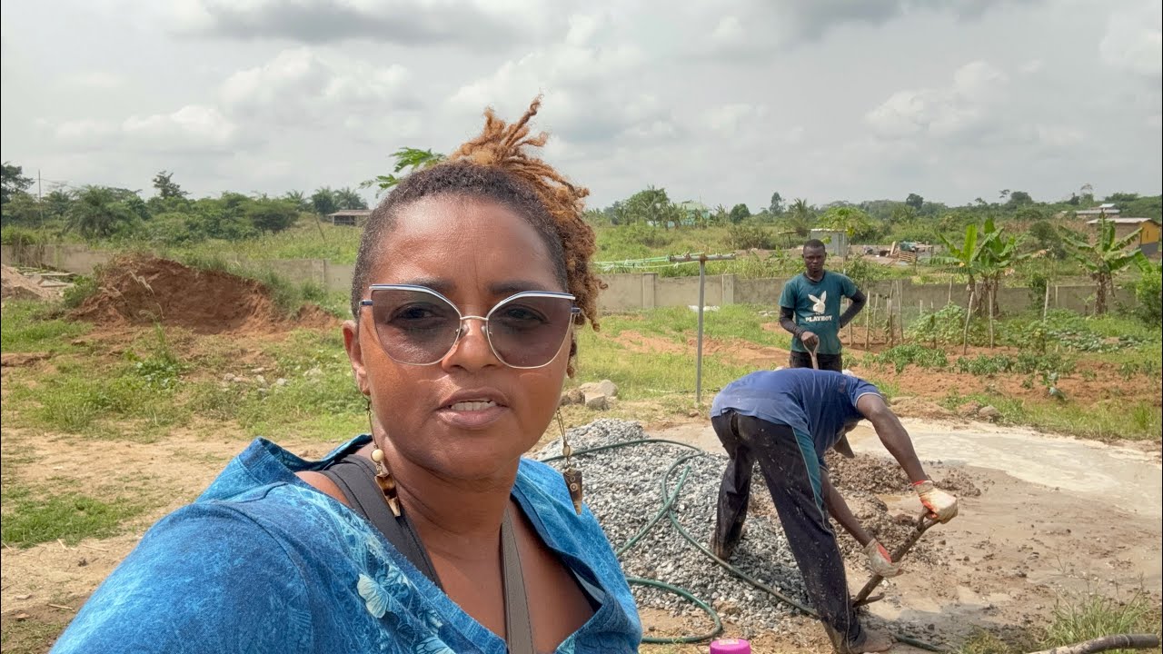 Installation of electricity in the coop/trip to the immigration office
