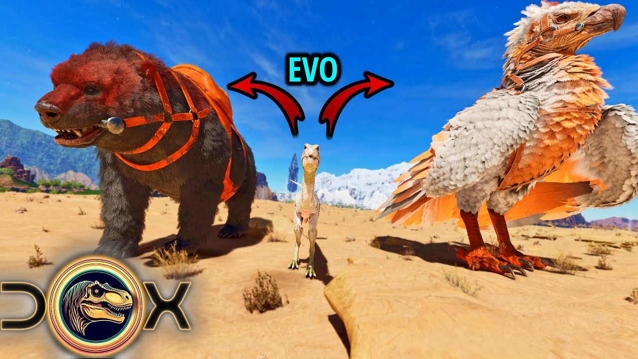 Evolving tiny compies to LEGACY ALPHA DINOS...Ark Ascended DOX2 [19]