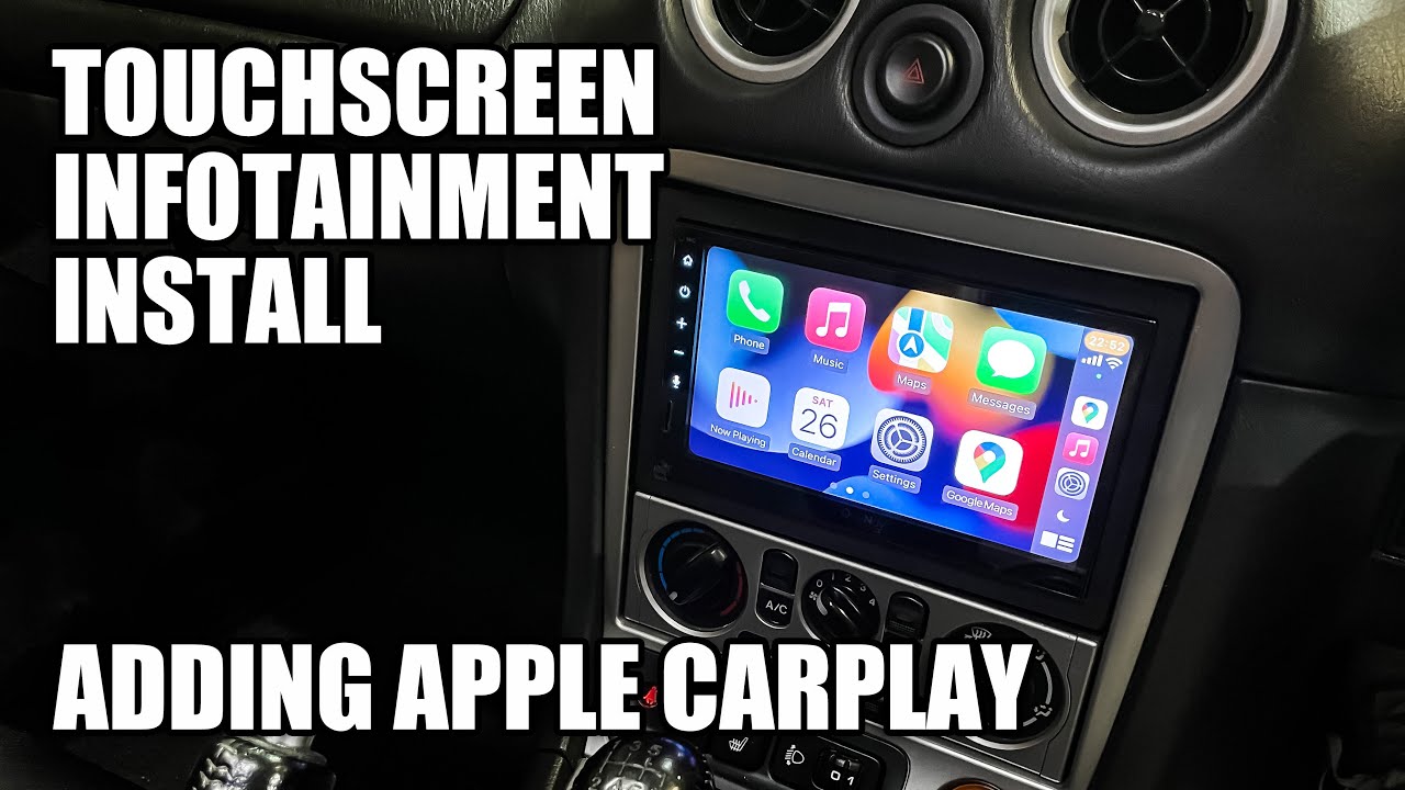 Touchscreen infotainment install | Mazda MX-5 NB2