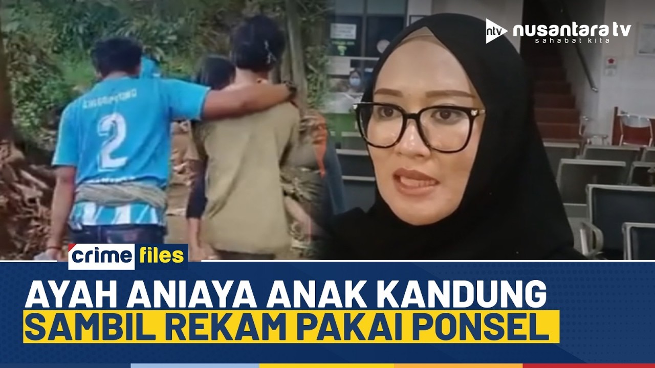 Ngeri! Seorang Ayah Tega Aniaya Anak Kandung, Pelaku Langsung Ditangkap Polisi | CRIME FILES