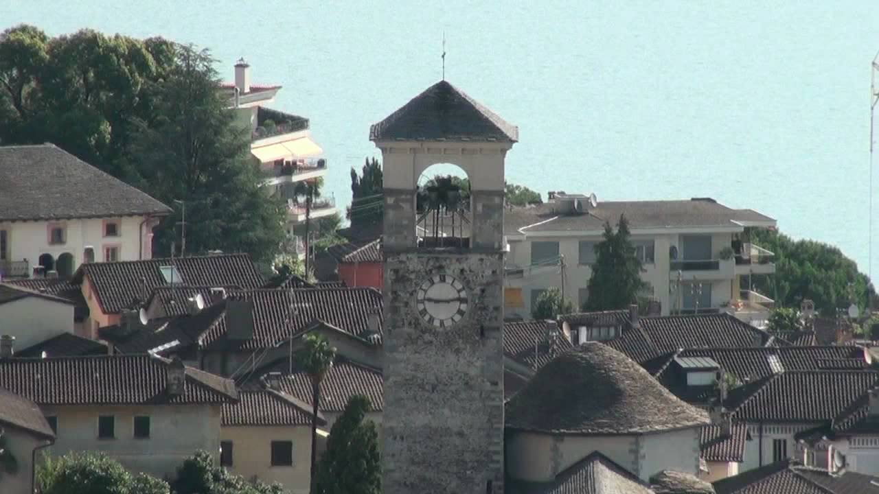 Brissago: Geläute der Kirche Santi Pietro e Paolo, morgens am 1. August 2010