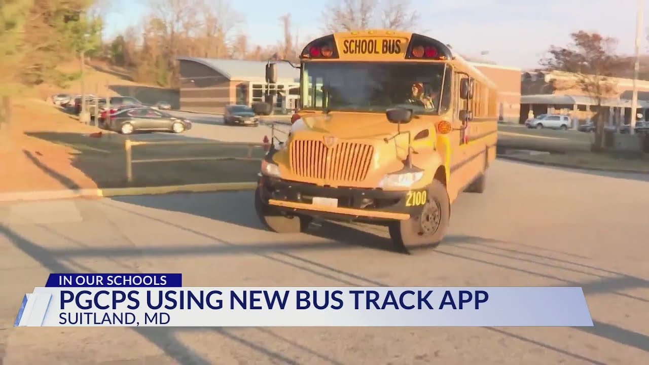 Prince George's County public schools set to roll out new school bus tracker app this fall