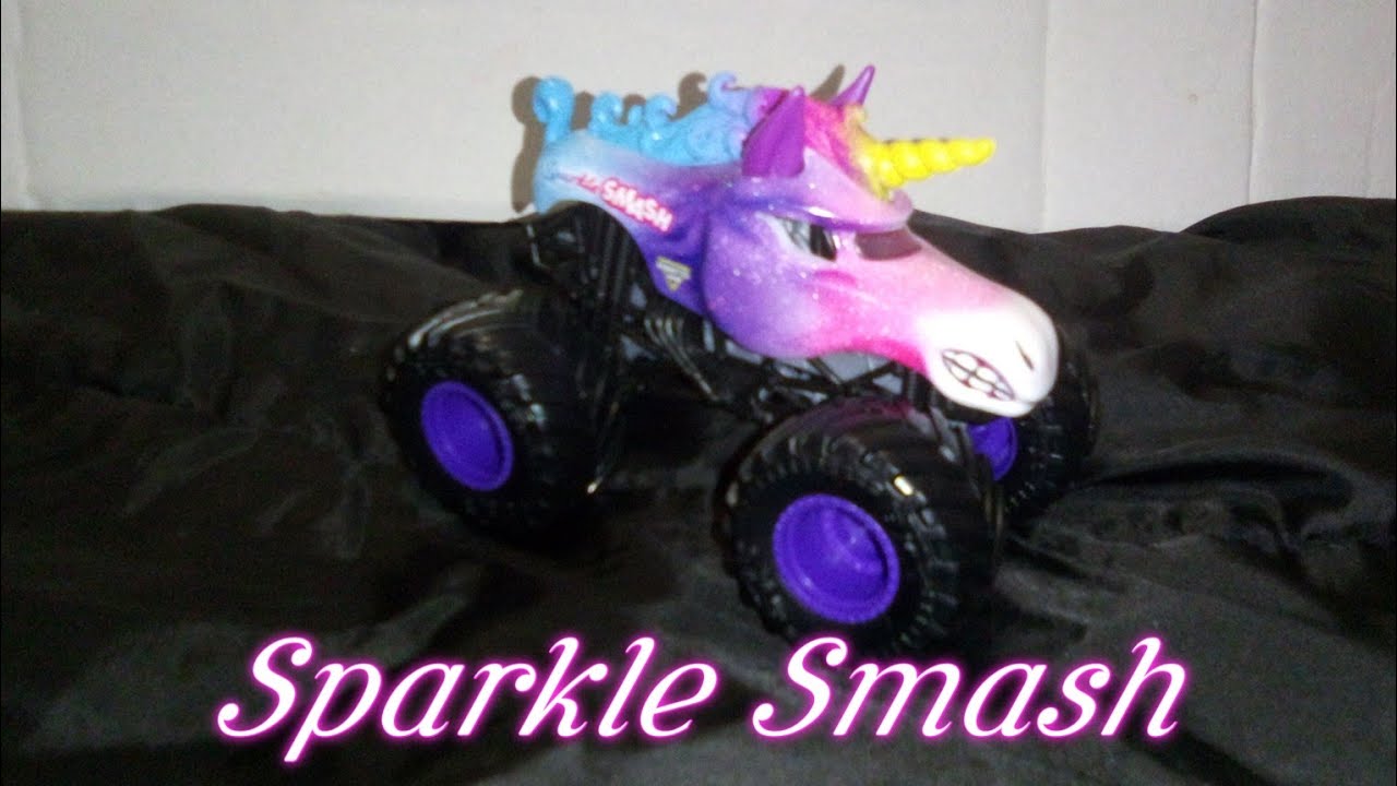 Spin Master Monster Jam (Series 43) Sparkle Smash Unboxing/ Review 