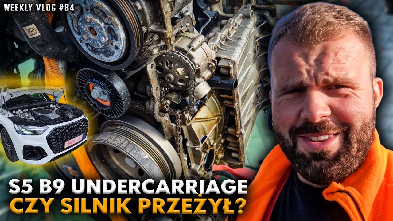 WEEKLY VLOG #84 TESLA PLAID, A5 UNDERCARRIAGE - CZY SILNIK PRZEŻYŁ, SQ5 80A LIFT CIAG DALSZY