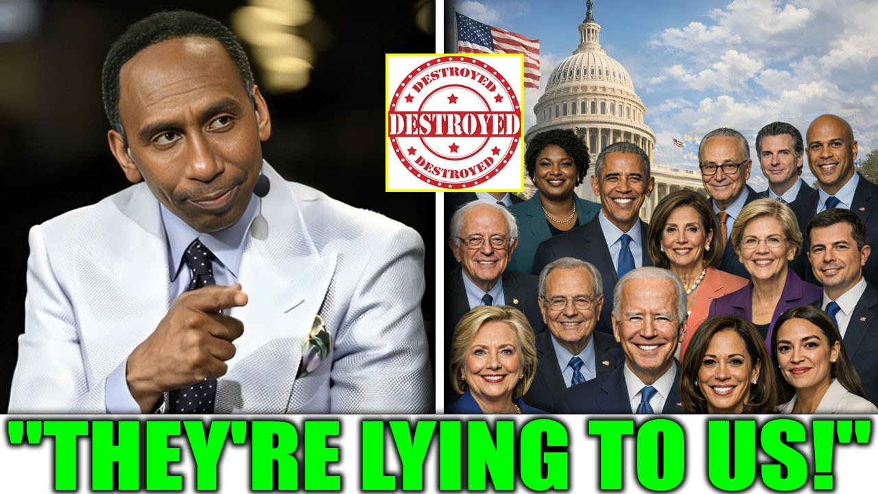 Stephen A. Smith Exposes Democrats on Live TV &mdash; Crowd Stunned
