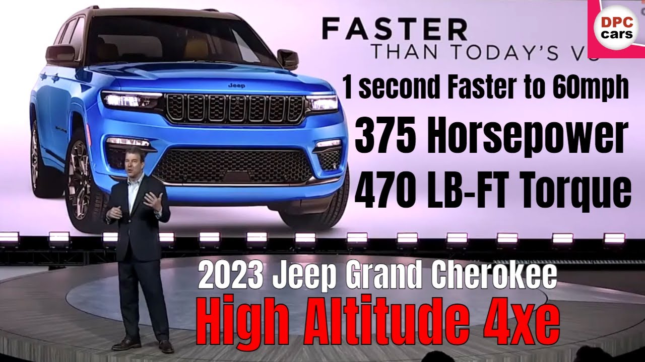 2023 Jeep Grand Cherokee High Altitude 4xe in Hydro Blue Exterior Paint