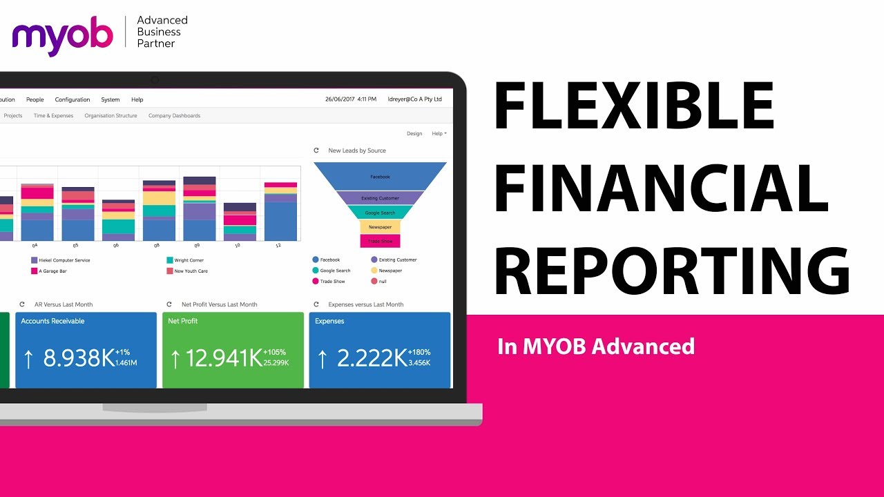Flexible Financial Reporting in MYOB Acumatica (formerly MYOB Advanced) | Step-by-Step Guide