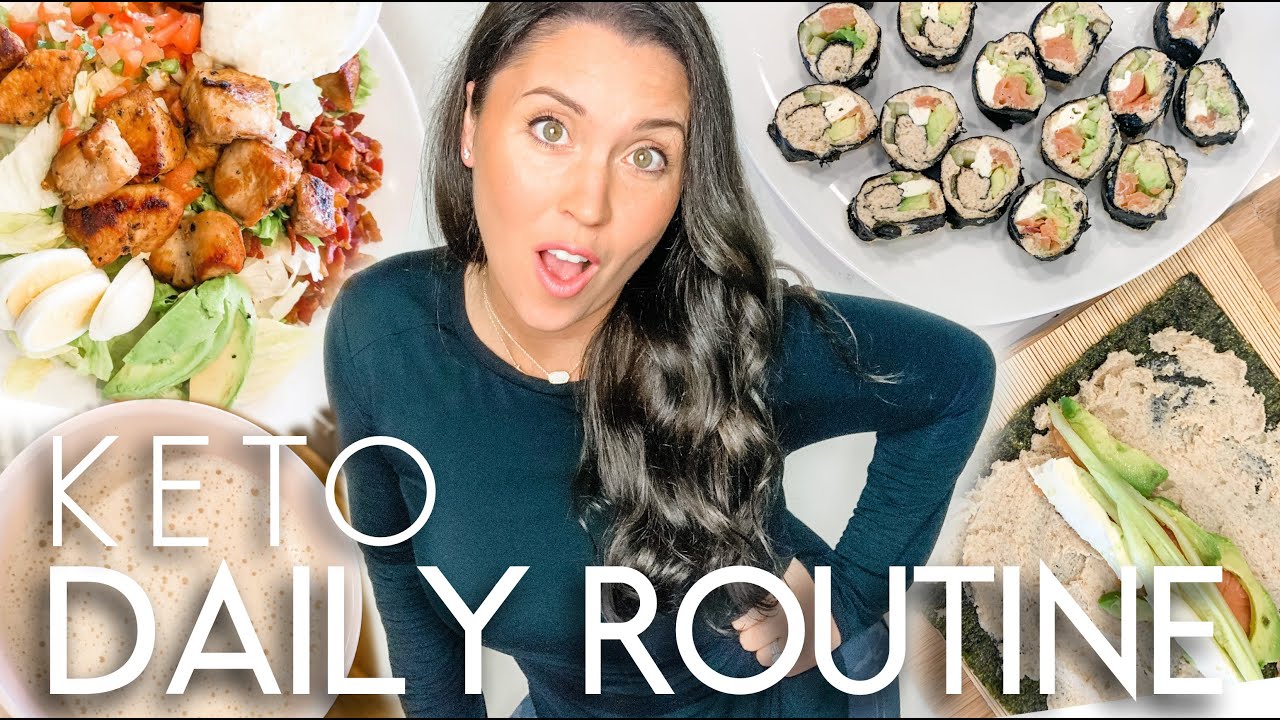 My Daily Keto Routine | What I Eat In a Day VLOG & Low Carb Sushi