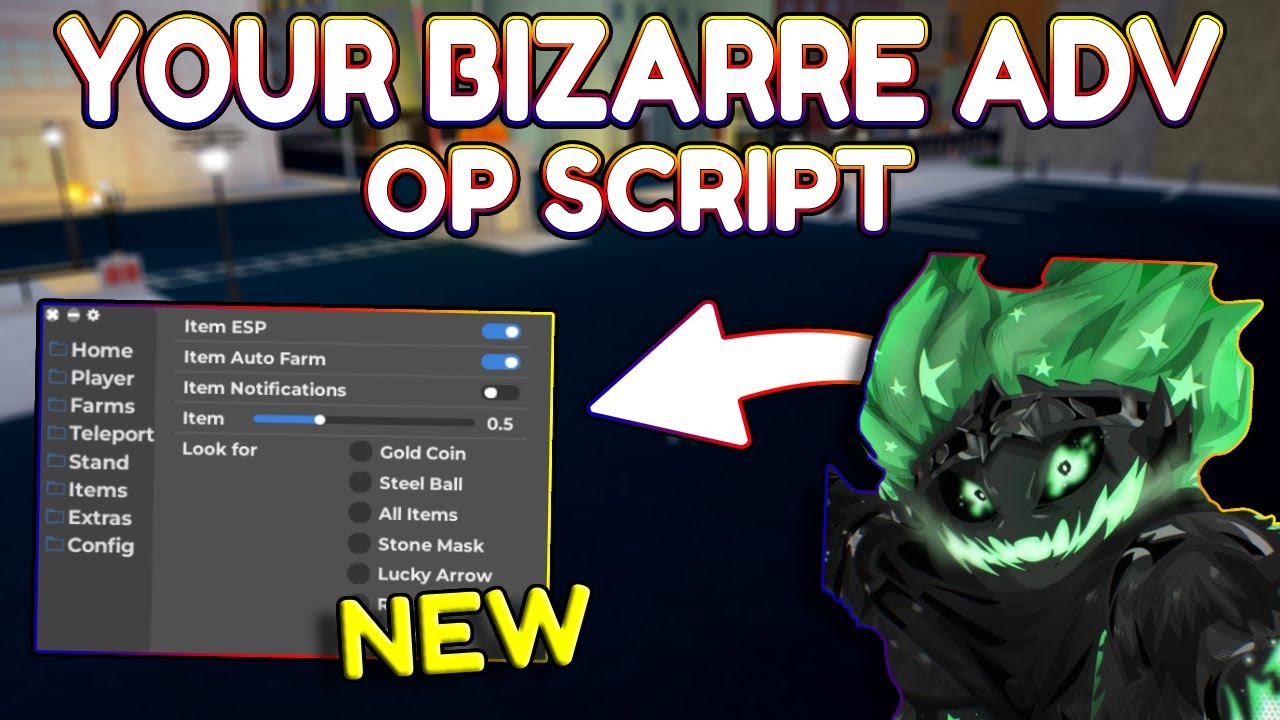 *NEW* Your Bizarre Adventure OP Script (PASTEBIN) 2025