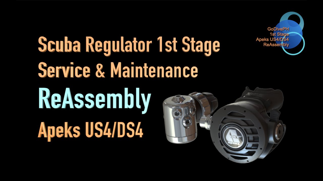 How To Service Scuba Regulators: Apeks US4/DS4 1st Stage Part 2: REASSEMBLY