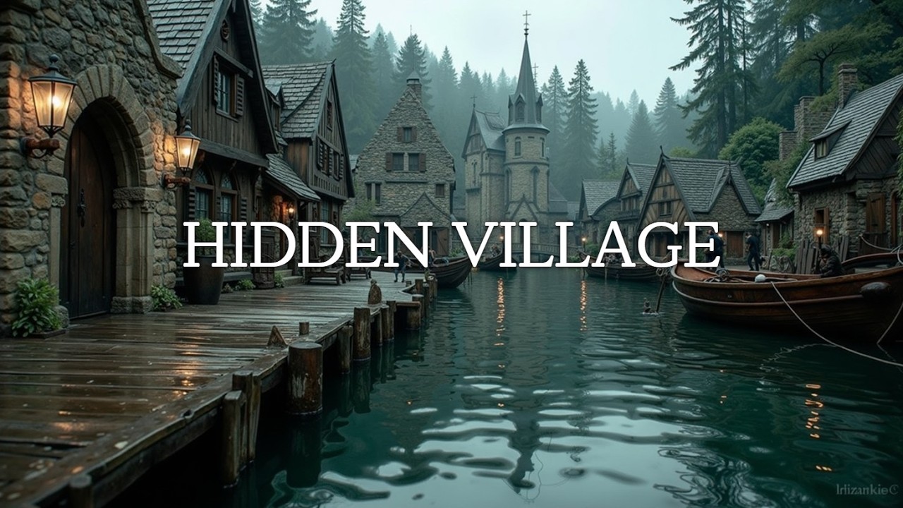 Misty Celtic Village Ambience ~ Fantasy Music for Relaxation & Study | Medieval Folk