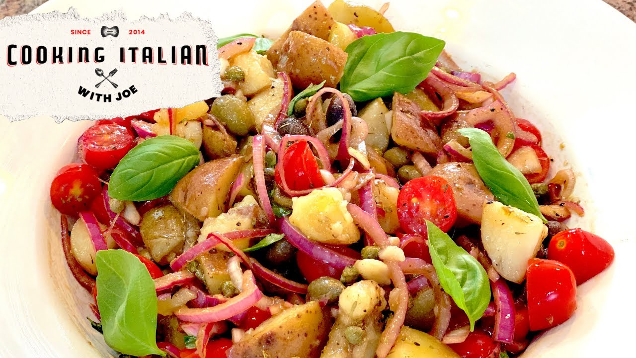 Italian Sicilian Summer Salad | Cooking Italian with Joe