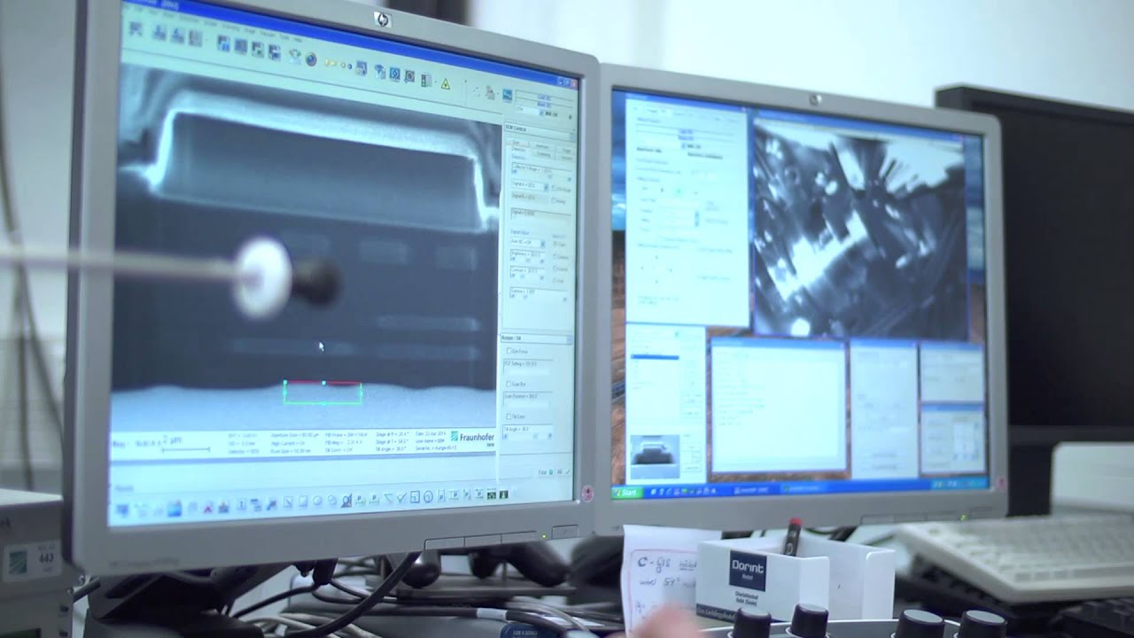 Работа с системой FIB-SEM ZEISS Crossbeam AURIGA в лаборатории