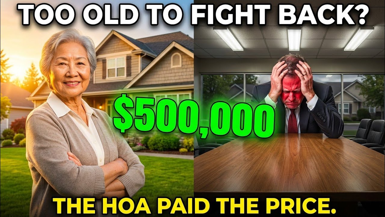They Thought I Was 'Too Old' to Fight Back — Now the HOA Owes Me $500,000!