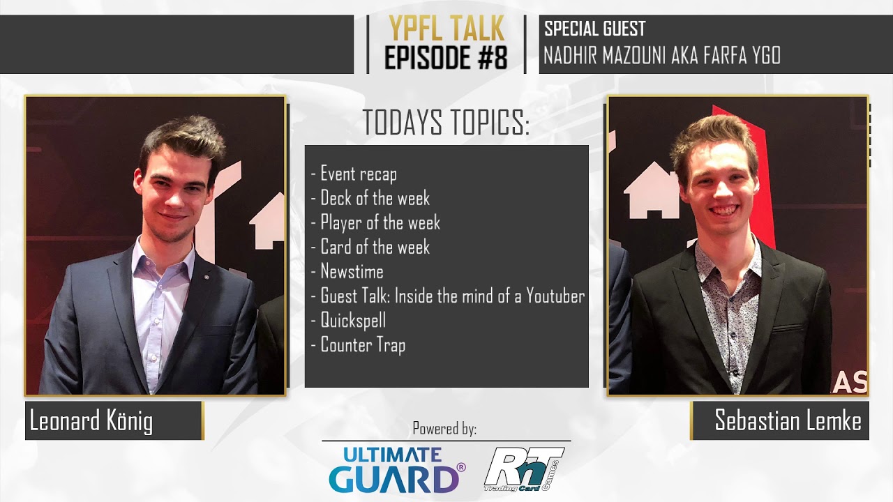 YPFL Talk #8 - Our guest today Nadhir Mazouni aka FARFA YGO
