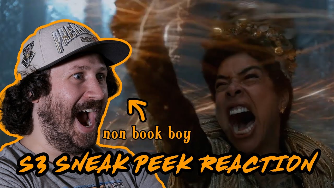Non Book Boy REACTION to SNEAK PEEK Wheel of Time Season 3 Episode 1 Opening Scene - Spoiler Review