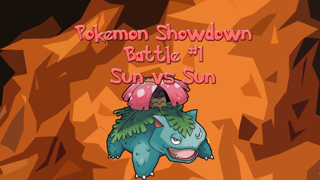 Pokemon Showdown Battle #1 Sun vs  Sun