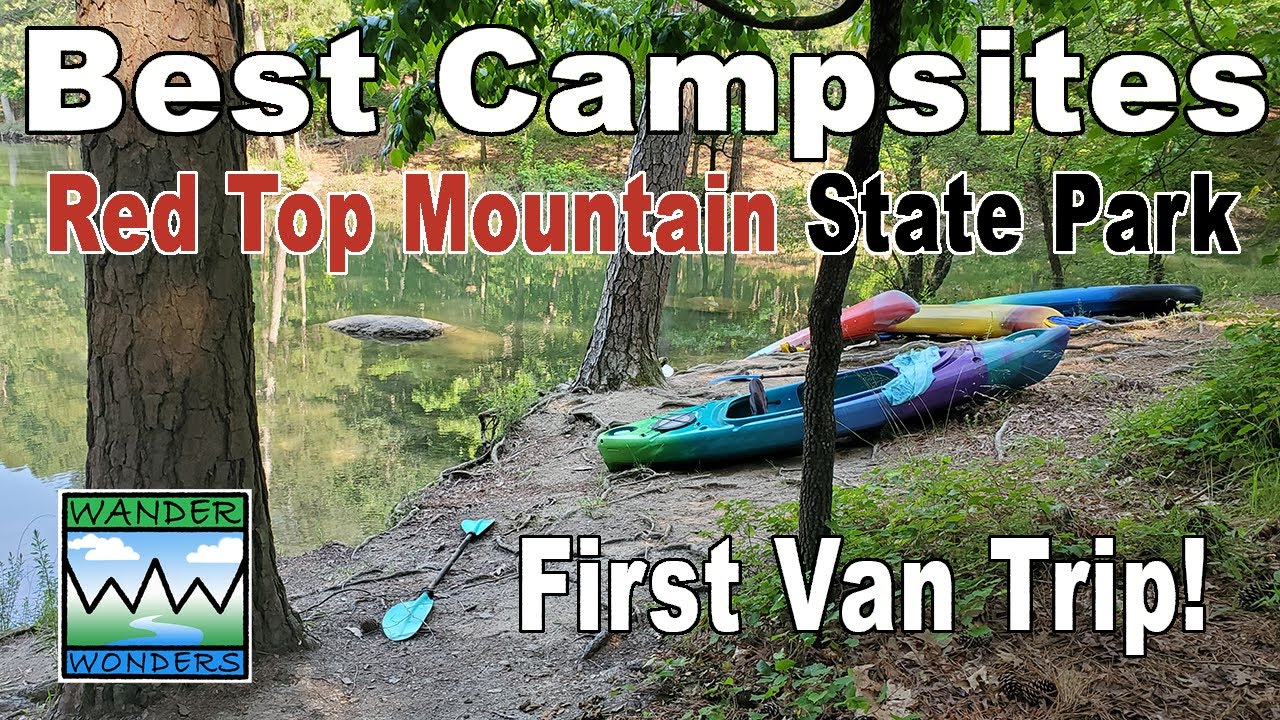 Exploring the Best Camping Sites in Red Top Mountain State Park on Our First Van Trip! #vanlife