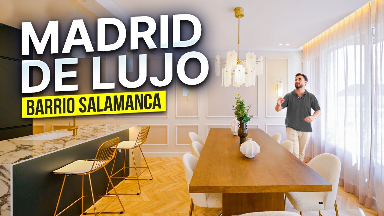 Vivir en Madrid. Apartamento de lujo de 3 dormitorios en Salamanca