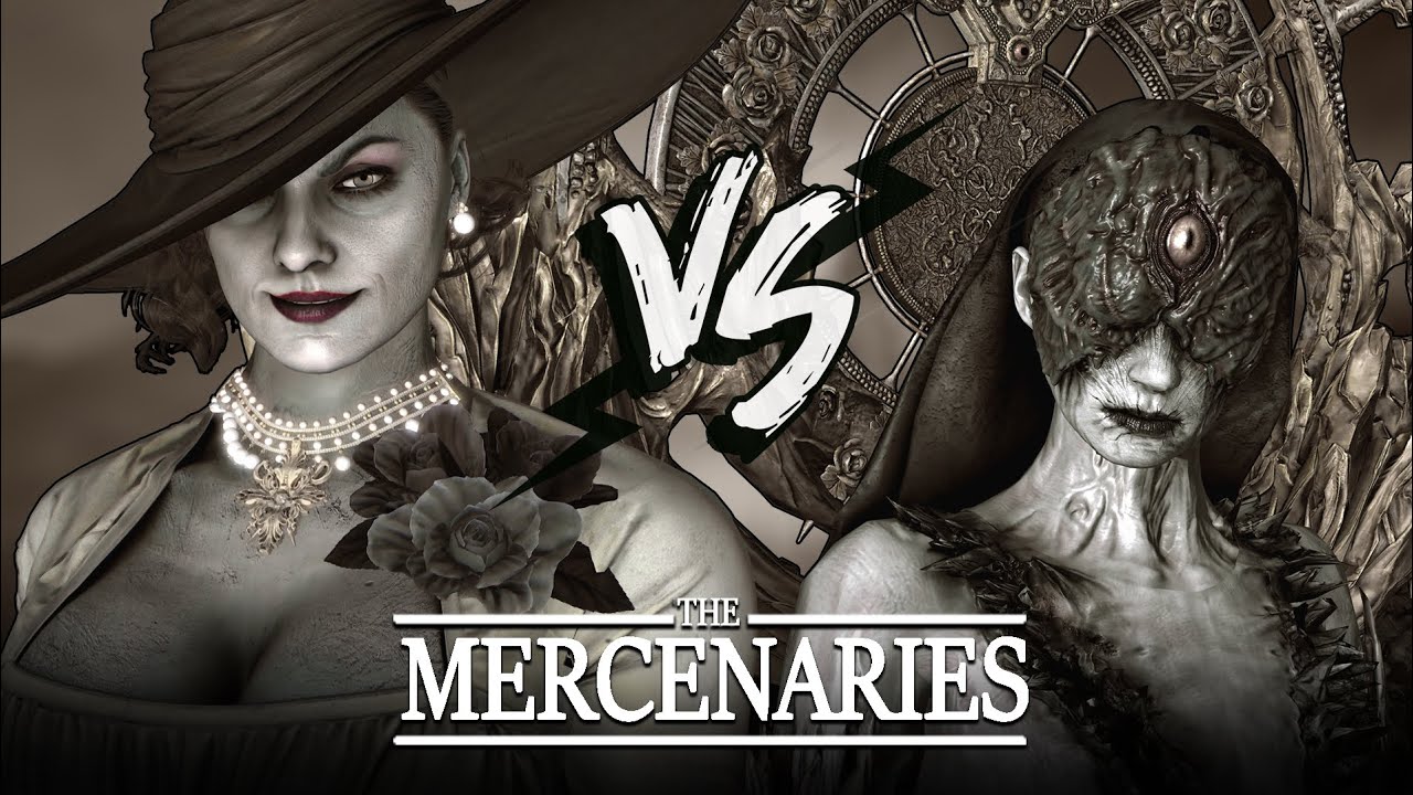 LADY DIMITRESCU VS MADRE MIRANDA!! - RE8 VILLAGE: MERCENARIES