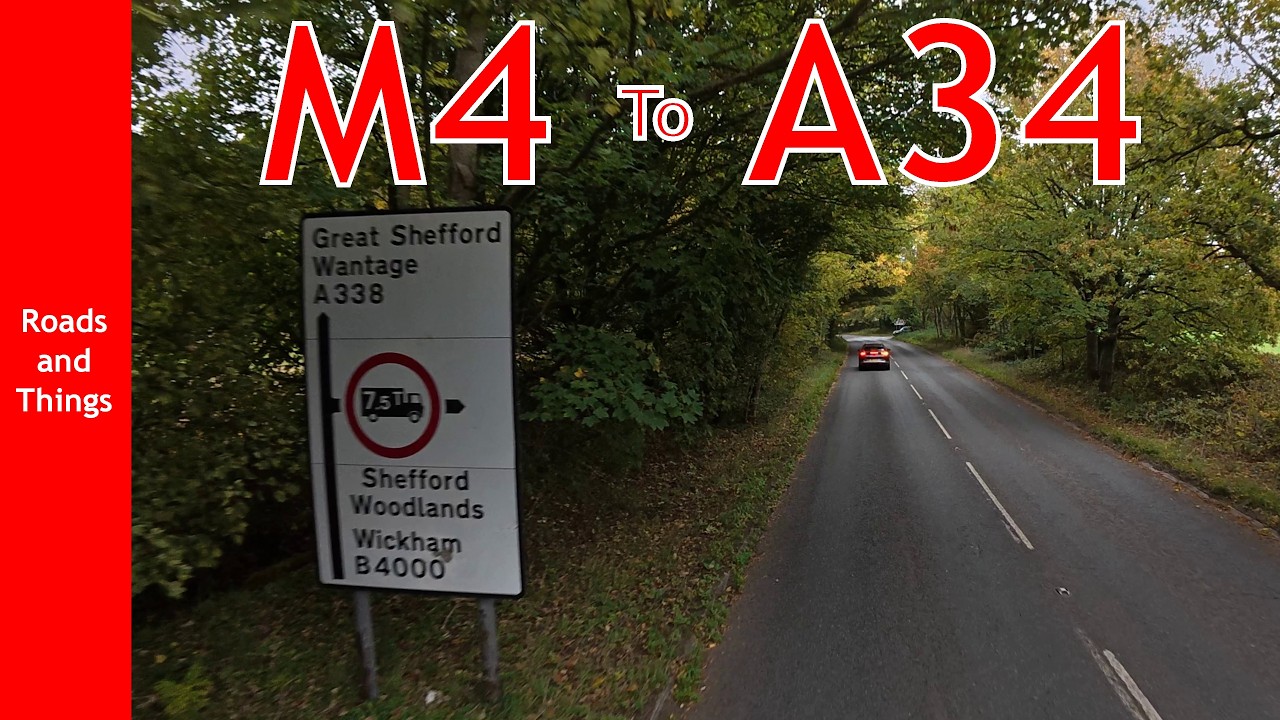 B4000  Ermine Street. Wickham, Wickham Heath & Stockcross, Berkshire, England.