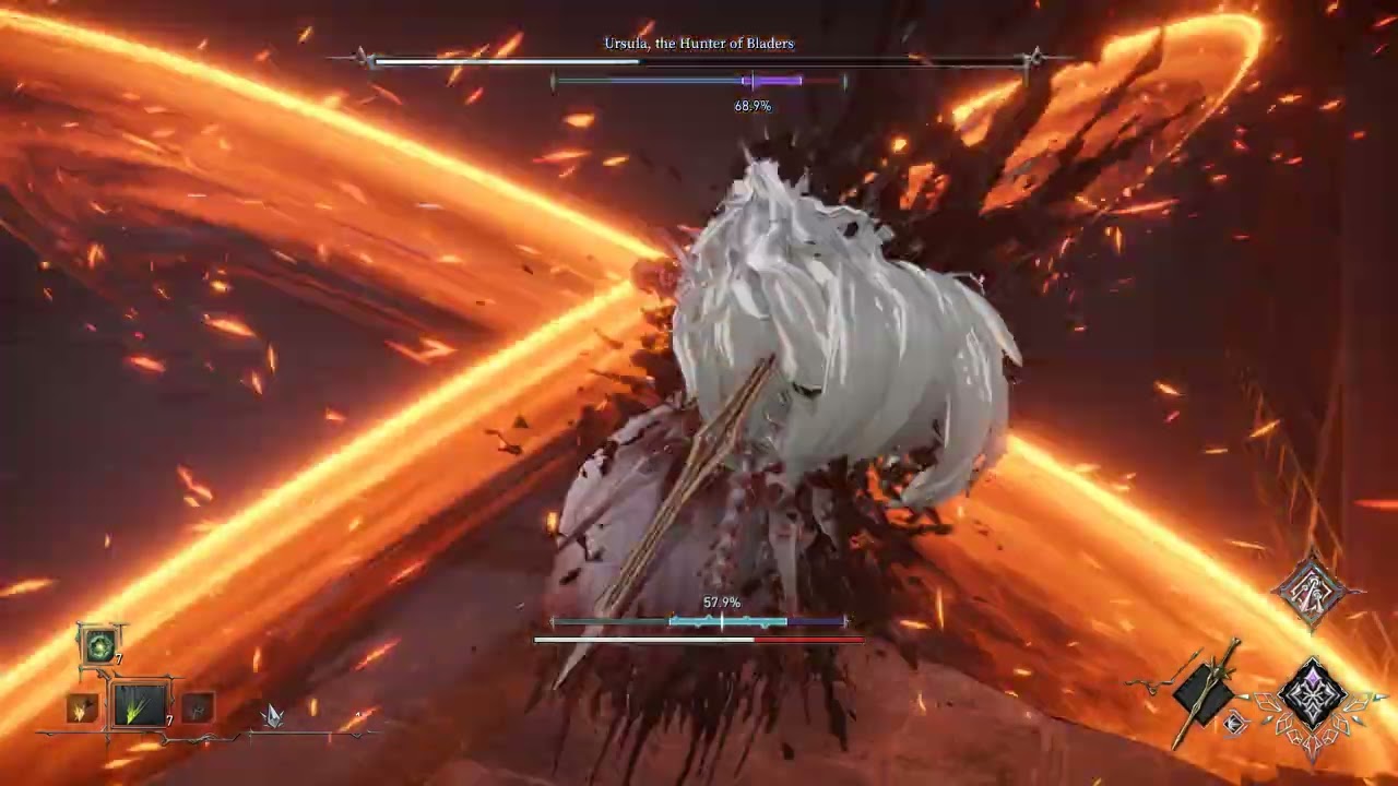 Ai Limit - Ursula, the Hunter of Bladers Boss Fight Struggle