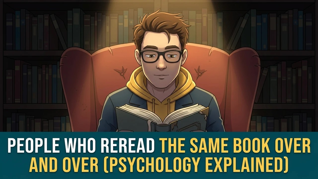 People Who Reread the Same Book Over and Over (Psychology Explained)