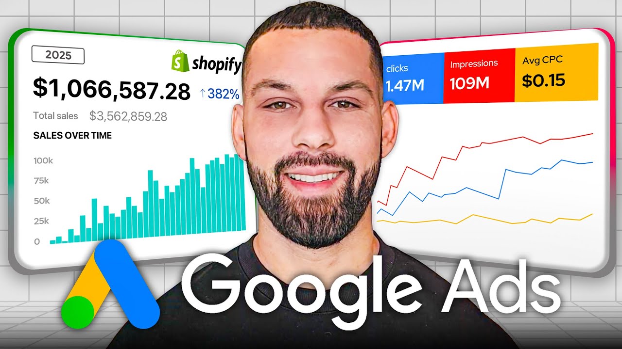 Google Ads Tutorial 2025: FREE ECOM COURSE for Beginners (A-Z)
