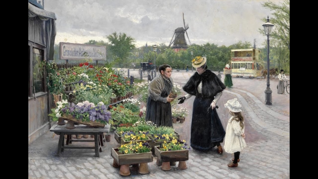 Paul Fischer (1860 &ndash; 1934) ✽ Danish painter
