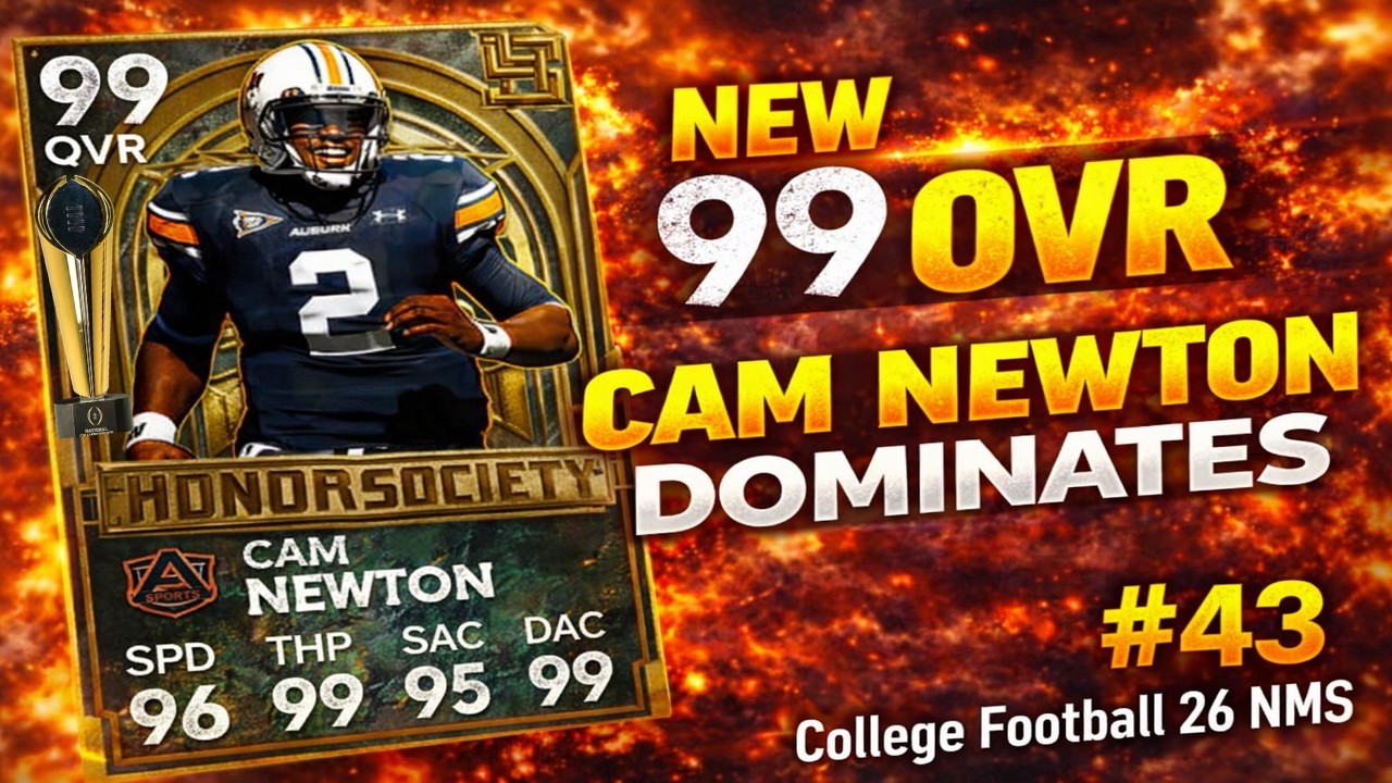 DEBUT OF CAM NEWTON NMS #42
