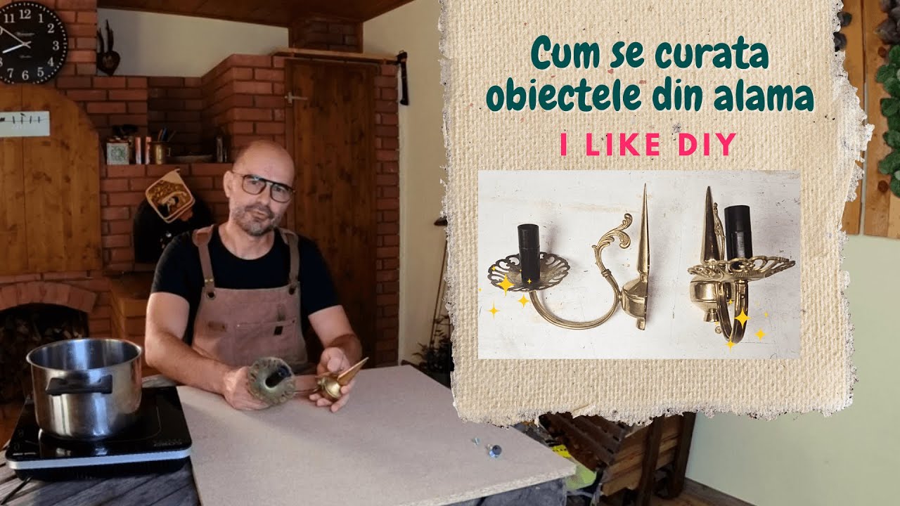 I LIKE DIY | Cum se curata obiectele din alama #diy #renovezcasabunicilor