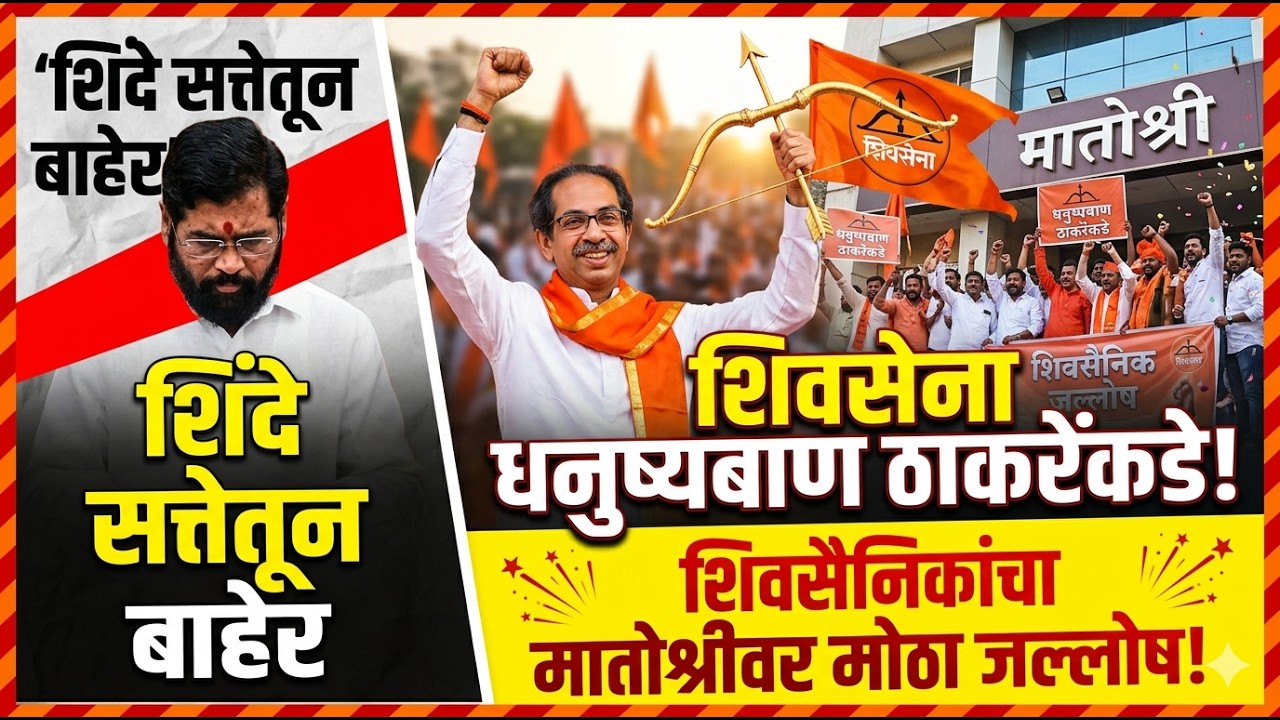 LIVE : सुप्रीम कोर्टाचा निर्णय ठाकरेंच्या बाजूने? एकनाथ शिंदेंचा खेळ संपला? Aditya Thackeray Live !