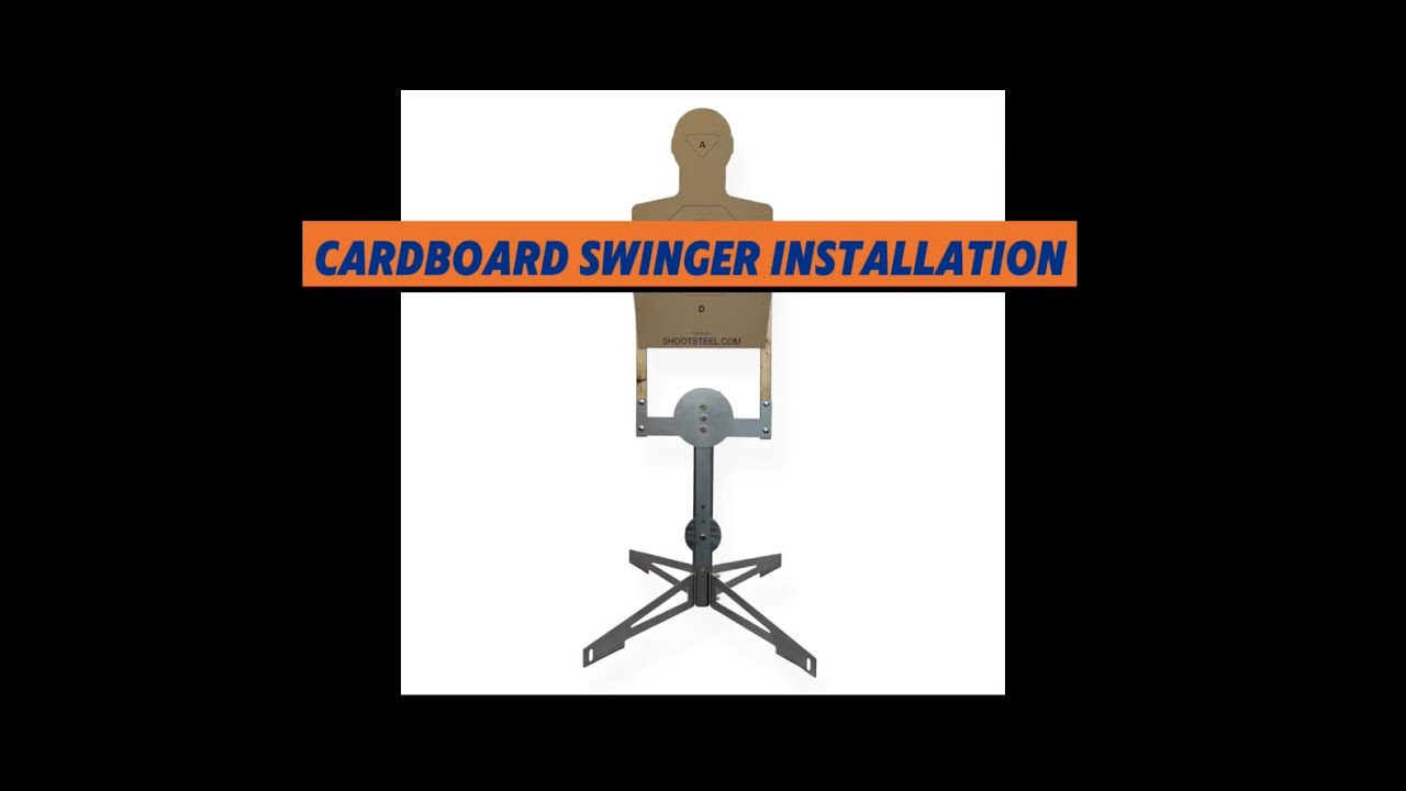 Cardboard Swinger Installation