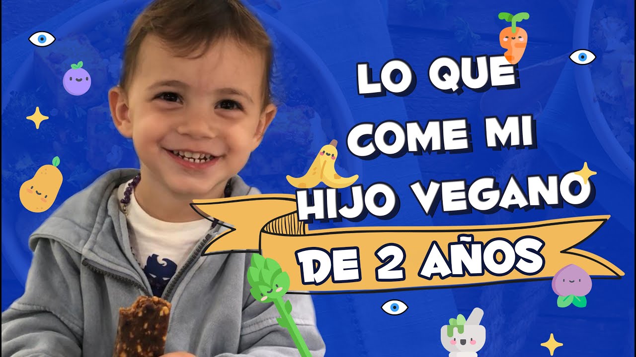 Lo que MI HIJO VEGANO de dos años COME en un DÍA! | Abracadabra Vegan