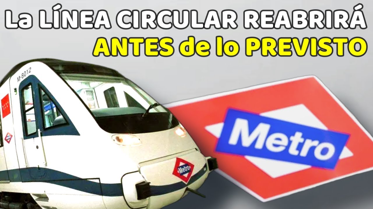 🔄 La LÍNEA CIRCULAR del METRO de MADRID REABRIRÁ Antes de lo Previsto 🔄Obras Madrid 2026 / L11