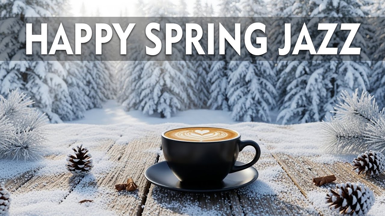 Happy Spring Jazz ☕ Bossa Nova background for Happy Moods, Stress Relief and Relaxing