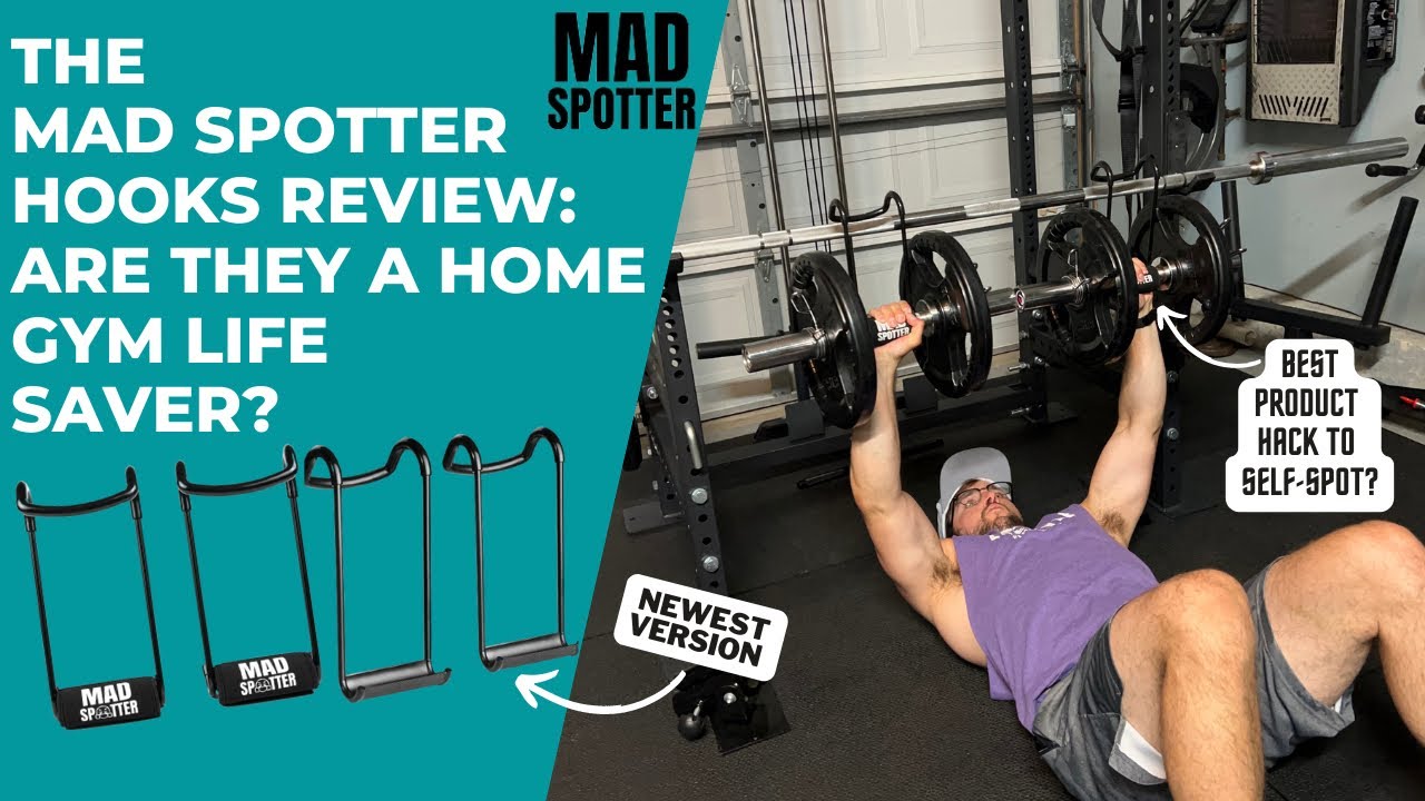 The Mad Spotter Hooks Review: A Home Gym Hack For Dumbbells and Self Spotting (Garage Gym Review)