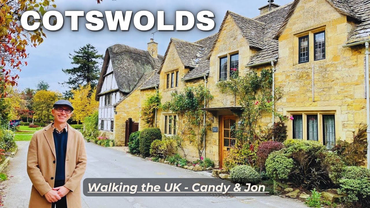 Cotswolds Walking Tour 4K 🇬🇧 P1 | Broadway-Snowshill-Stanton-Winchcombe 