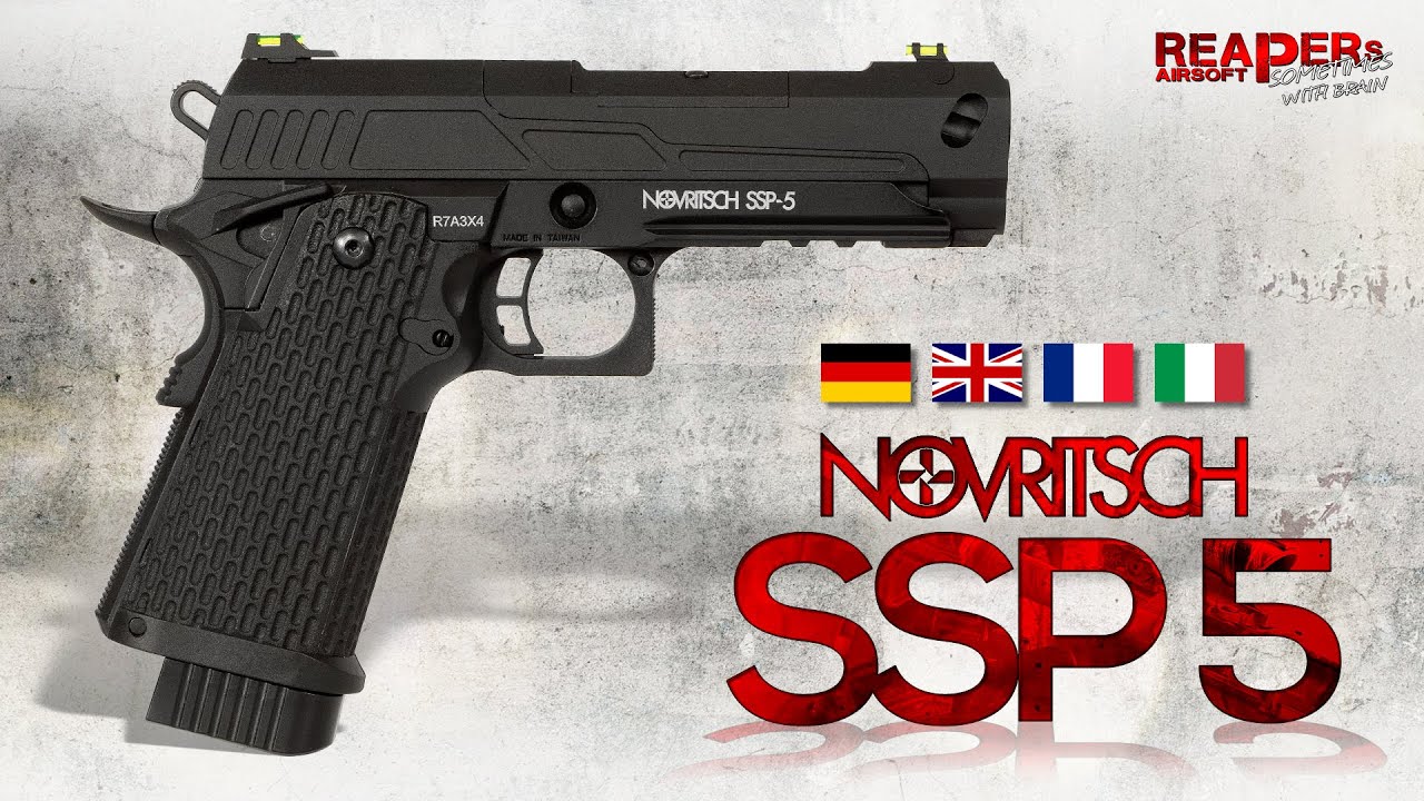 [Review] Novritsch SSP-5 GBB (KJW HiCapa mit TDC) 6mm BB Airsoft/Softair