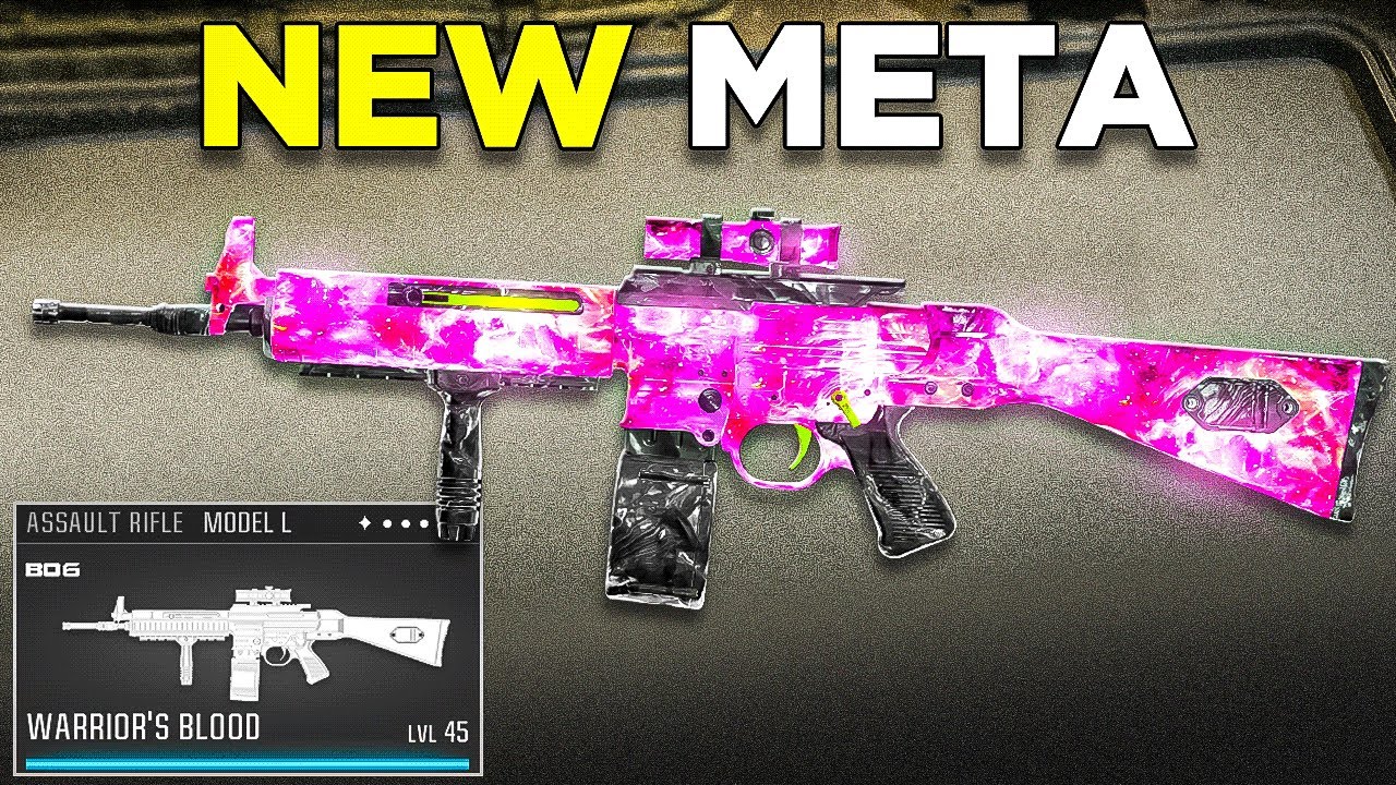 new BUFFED MODEL L is *META* in WARZONE! 👑 (Best Model L Class Setup)