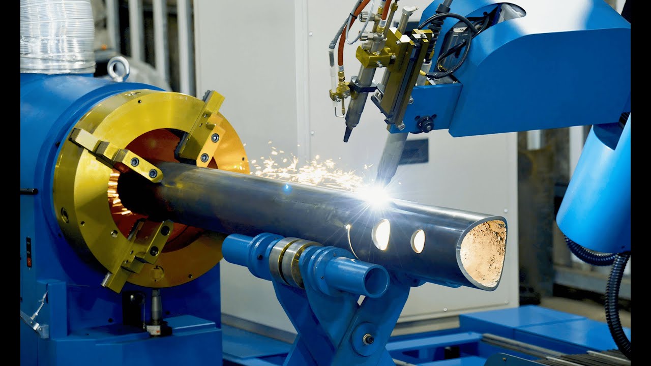 Pipe profiling cutting machine【PIPE COASTER MA Series】Promotion Video
