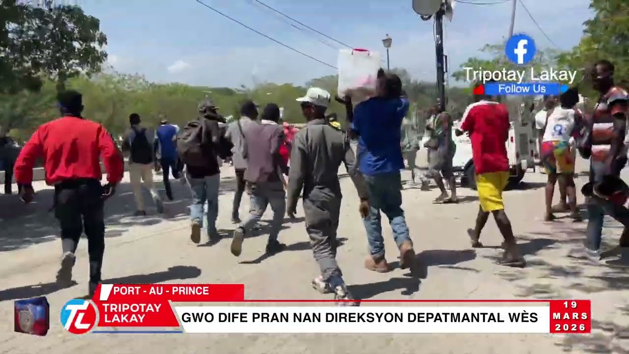 FLASH! DEBLOZAY PETE! Gwo dife pran nan Direksyon Depatmantal wès la kote Jacques Ader te ye a