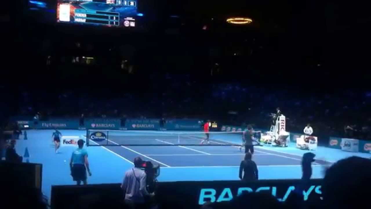 Federer vs Murray - London 2014 (All Points, Court Level)