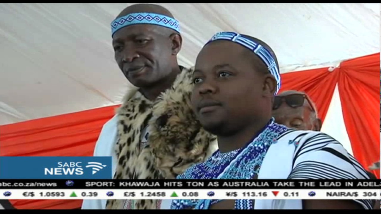 Azenathi Dalindyebo installed to act as the new leader of AbaThembu