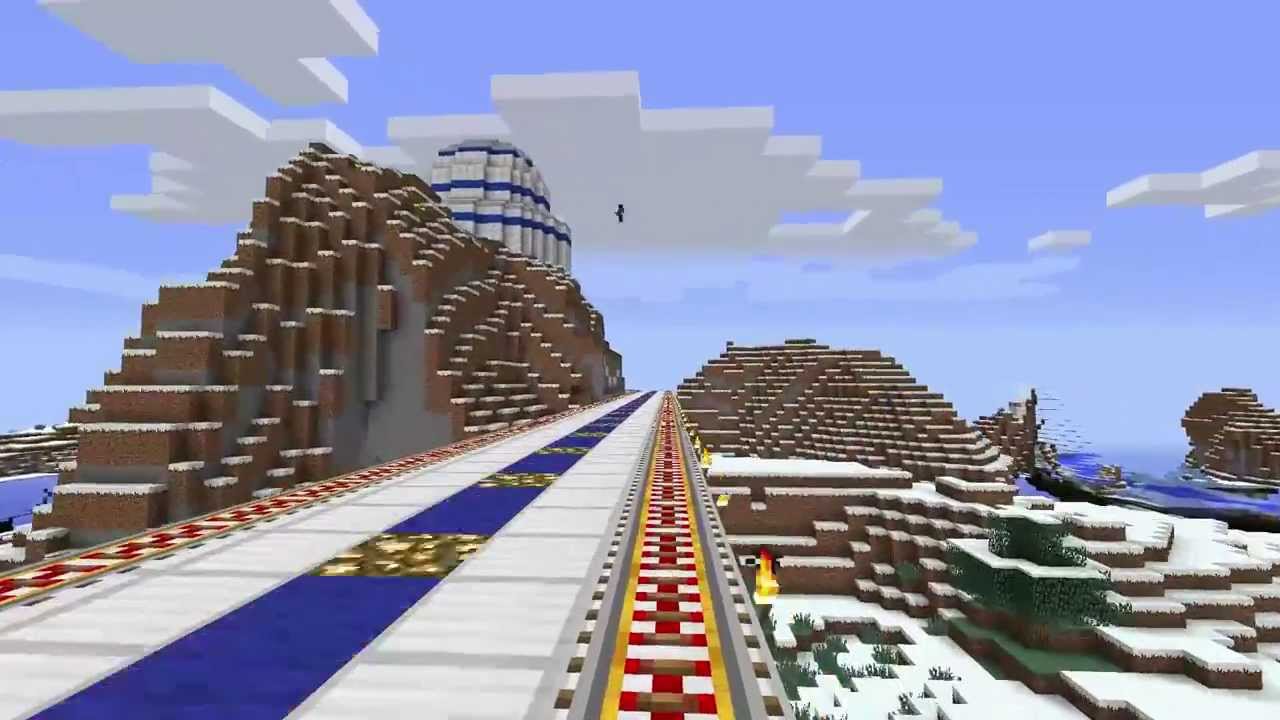 MRT Blue Line Timelapse 2.0 - One Year Later (Minecraft 1.5.2)