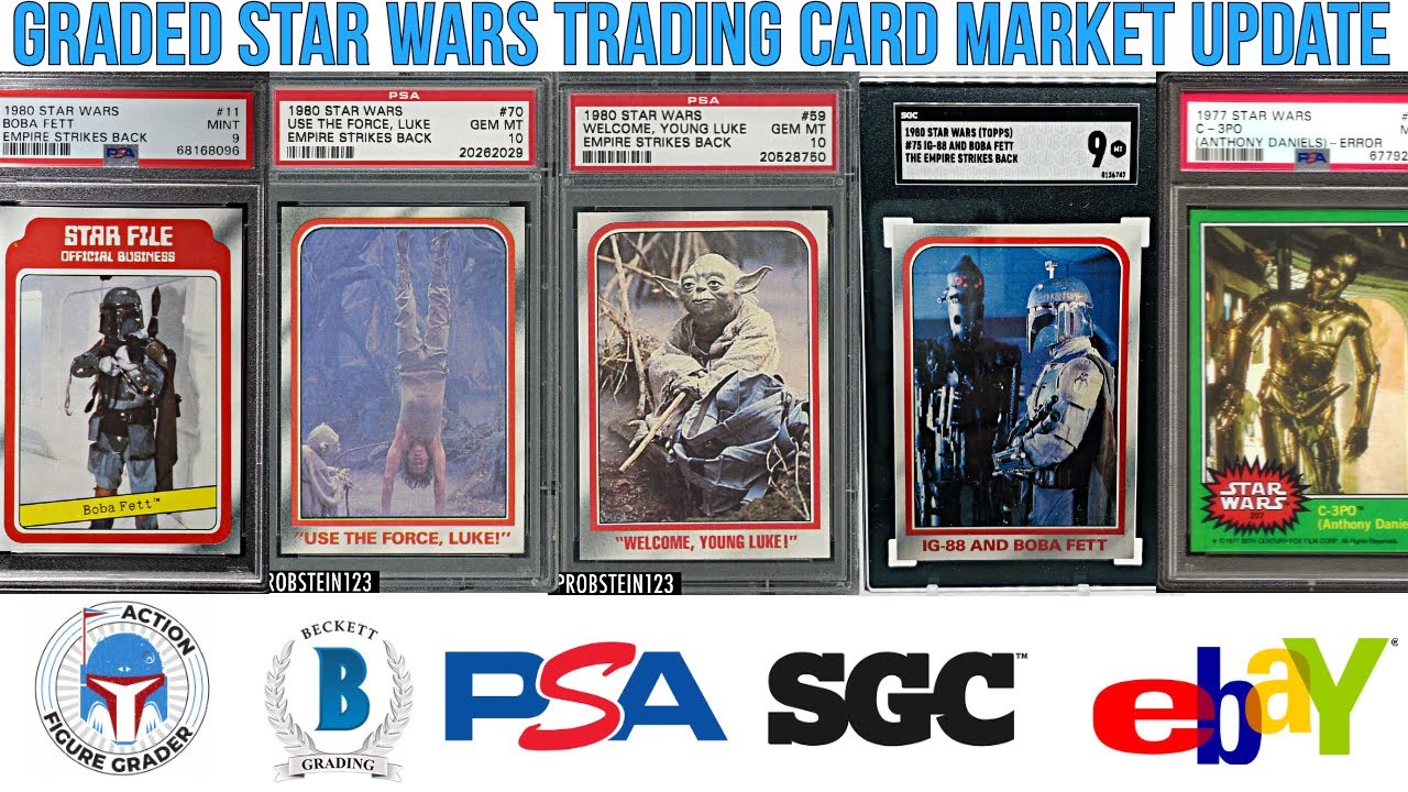 Graded Star Wars Trading Cards Price Guide | From Vintage to Modern