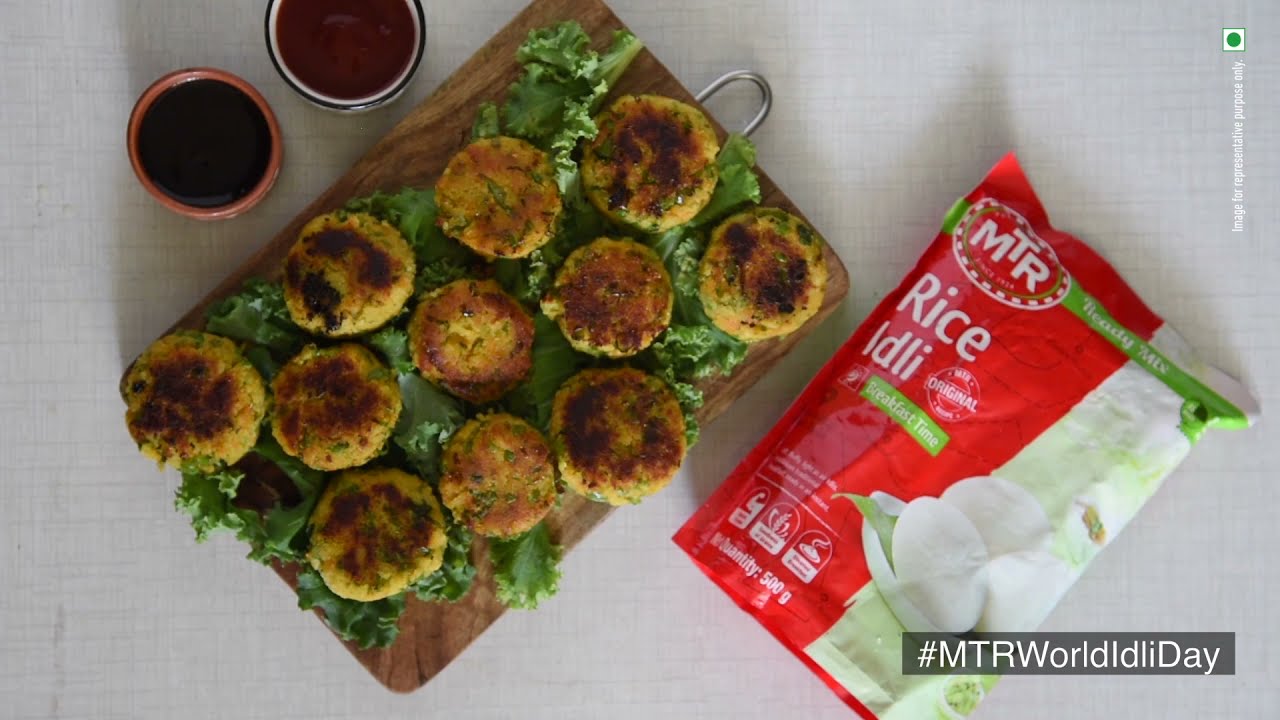 #MTRWorldIdliDay | Rice Idli Tikki by Rekha Thakkar