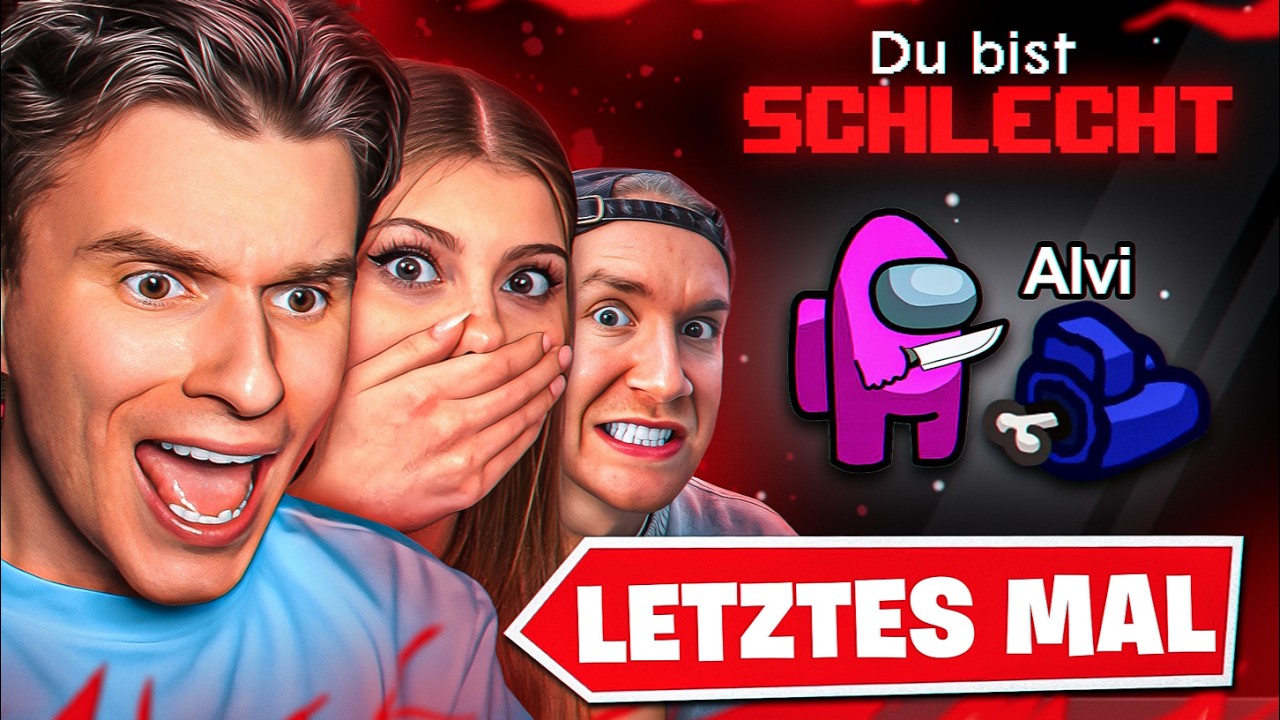 4X FIRST BLOOD ⇨ ALLE SIND GEGEN MICH IN AMONG US 🤬🤕